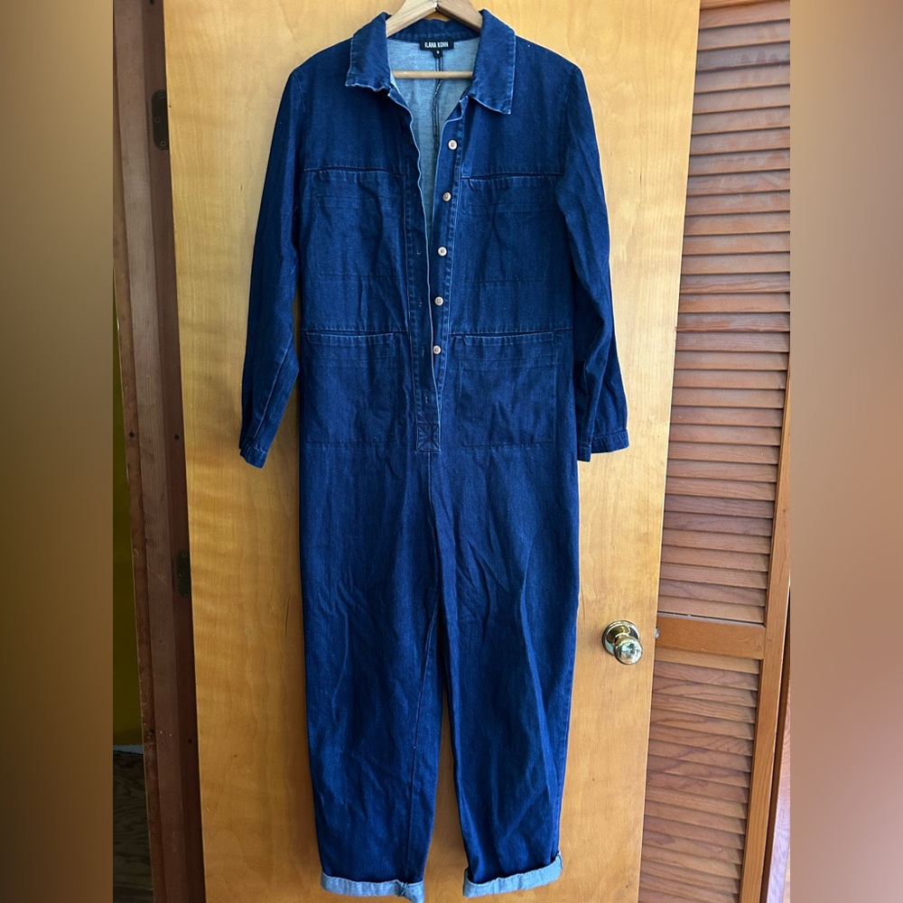 Ilana Kohn Indigo Denim jumpsuit